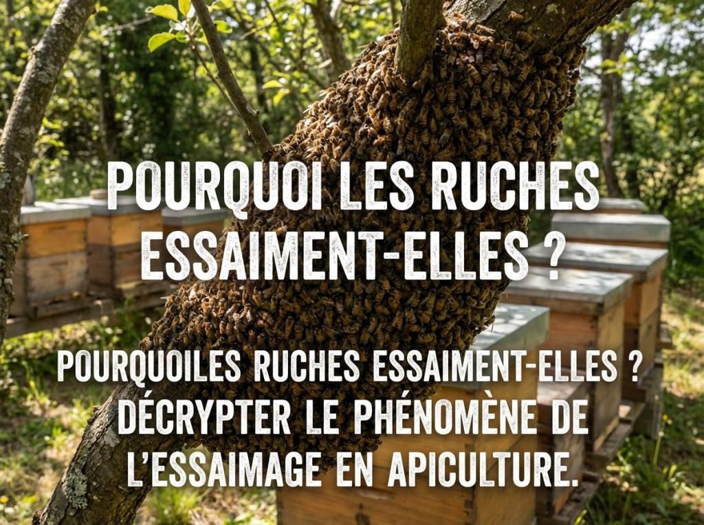 Pourquoi les ruches essaiment-elles ? décryptage du phénomène dessaimage en apiculture